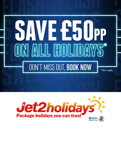 Holidays from £225pp